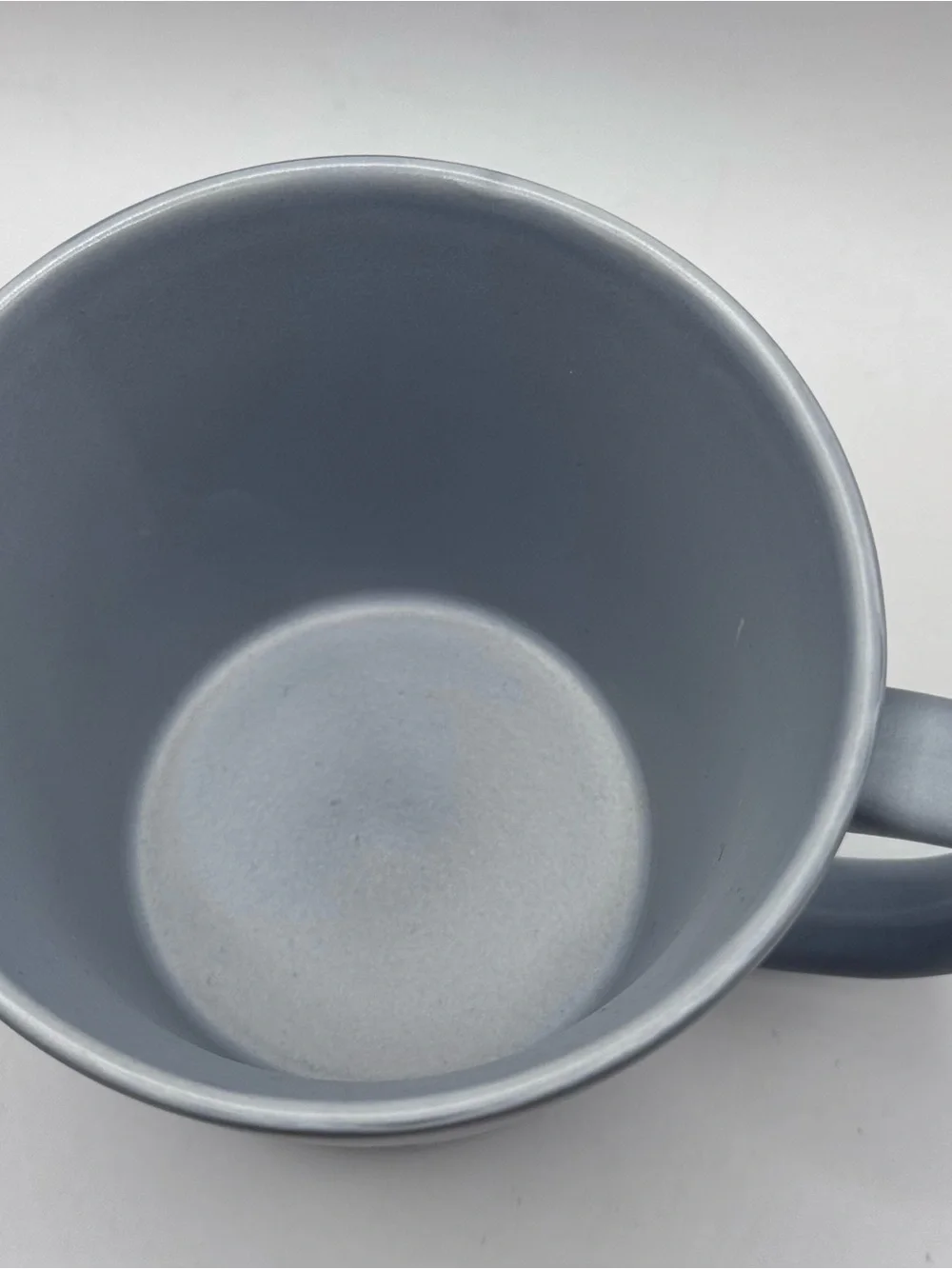STARBUCKS 2019 Matte Gray Coffee Mug, Embossed, Siren, Wide Mouth, 12 oz